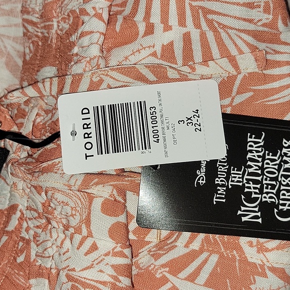 NWT | Torrid × Disney Nightmare Before Christmas Pull On Tiki Shorts | Size 3 - Picture 6 of 6